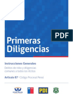 Primeras Diligencias