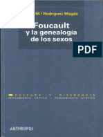 Rosa Ma. Rodriguez Magda - Foucault y La Genealogia de Los Sexos