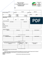 Ndp Application Form 2014