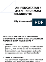 Pedoman Pencatatan Diagnosis