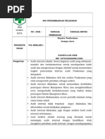 Sop Audit Internal
