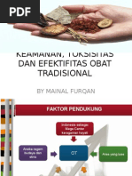 Download Keamanan Toksisitas Dan Efektifitas Obat Tradisional by Muhammad Firdauz Kamil SN290976723 doc pdf