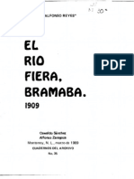 Cuaderno 35. El Río Fiera, Bramaba 1909