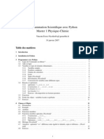 Programmation Scientifique Avec Python