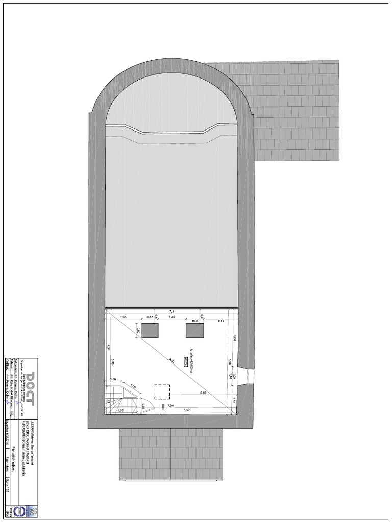 Plan Cafas Biserica Tandareipdf | PDF