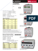 PSU HY-5005 Datasheet en