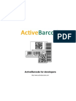 Activebarcode Developer English