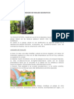 Unidades de Paisajes Geograficos