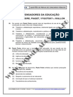 Os Pensadores Da Educacao - Vm Simulados Divulgacao-2012 (2)