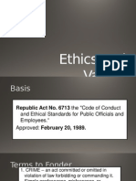 Ethics and Values