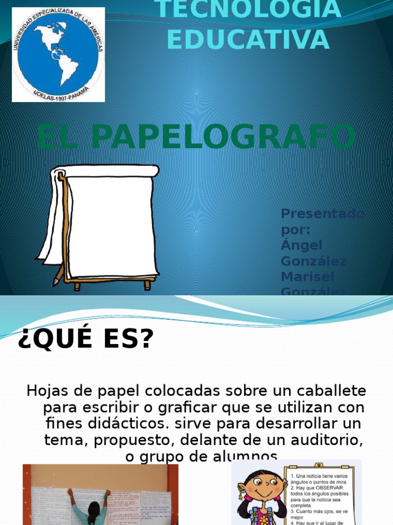 Que ES Un Papelografo