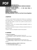 Profa. Ana Paula Magalhaes Historia Medieval