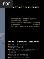 Blast Model Checker