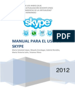 manual para el uso skype