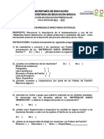 Encuesta para Educadoras y Supervisoras