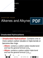 Chapter 4 - Alkenes and Alkynes