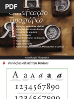 Classificação Tipográfica v2.1 Beta