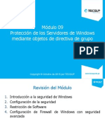 20410A - 09 Asegurando Servidores Windows Usando Objetos de Directivas de Grupos