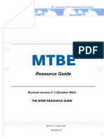MTBE Resource Guide Pubefoamtbe