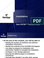 Installation: Data ONTAP™ Fundamentals