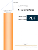 Orientações e Documentos para Atividades Complementares