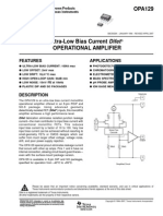 OpAmp - OPA129