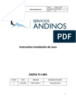 Instructivo Instalnnación de Java