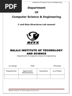 C&DS Lab Manual Updated