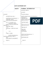 Lab 1 BubbleSort