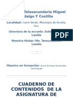 CUADERNO de CONTENIDOS Español Primer Grado Mas Vale Maña Que Fuerza