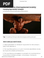 Planned Brutality (JM)_ T Nation