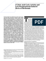 1999 - M o D I Fications of Citric Acid Cycle Activity