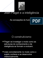 Jean Piaget e a inteligência