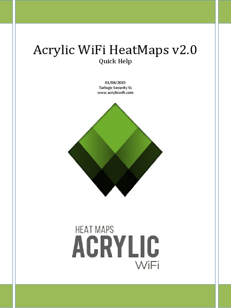 Quick Help Acrylic Wifi Heatmaps V2 0 Eng Download Free Pdf Wi Fi