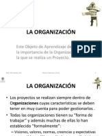 Project Management 1.1.2 La Organización 