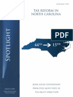 Spotlight 474 - Tax Reform in North Carolina