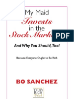 My Maid Invest  by Bo Sanchez