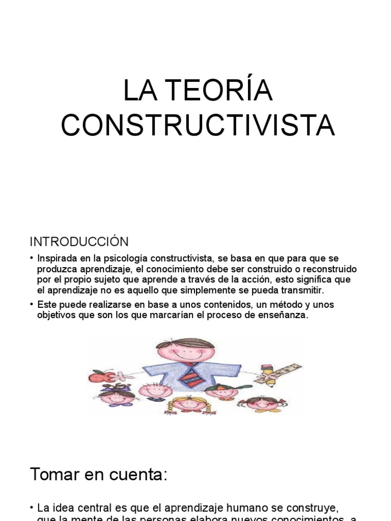 El Paradigma Del Constructivismo Desde La Teora De Jean Piaget 1 | PDF