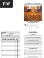 Relatorio de Pequenos Grupos - Em Branco