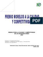Modelo Premio Morelos UVM e IMCC