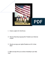 citizenship group worksheets day 1