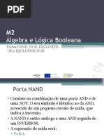 M2 Portas Nand Nor Exor Exnor II