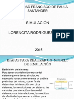 Etapas Modelo Simulación