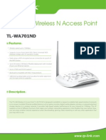 TL-WA701ND V2 Datasheet PDF