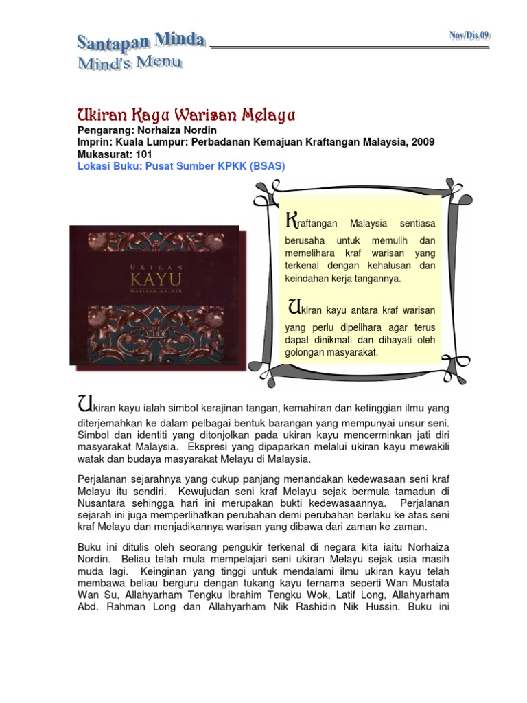 Ukiran Kayu