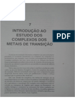 Capítulos de Complexo Do Livro Química Inorgânica - Haroldo Barros