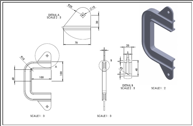 Scaled Detail Drawings R1, R2, R3 | PDF