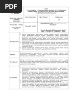 Download SOP PELAYANAN PERMOHONAN SURAT KETERANGAN BERBADAN SEHAT DI doc by Dedy Willyanto SN291051325 doc pdf