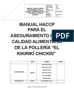 189833493 MANUAL HACCP Polleria Kikiriki