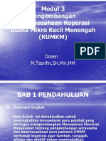 Handout KUMKM 3 Pengembangan Kewirausahaan KUMKM